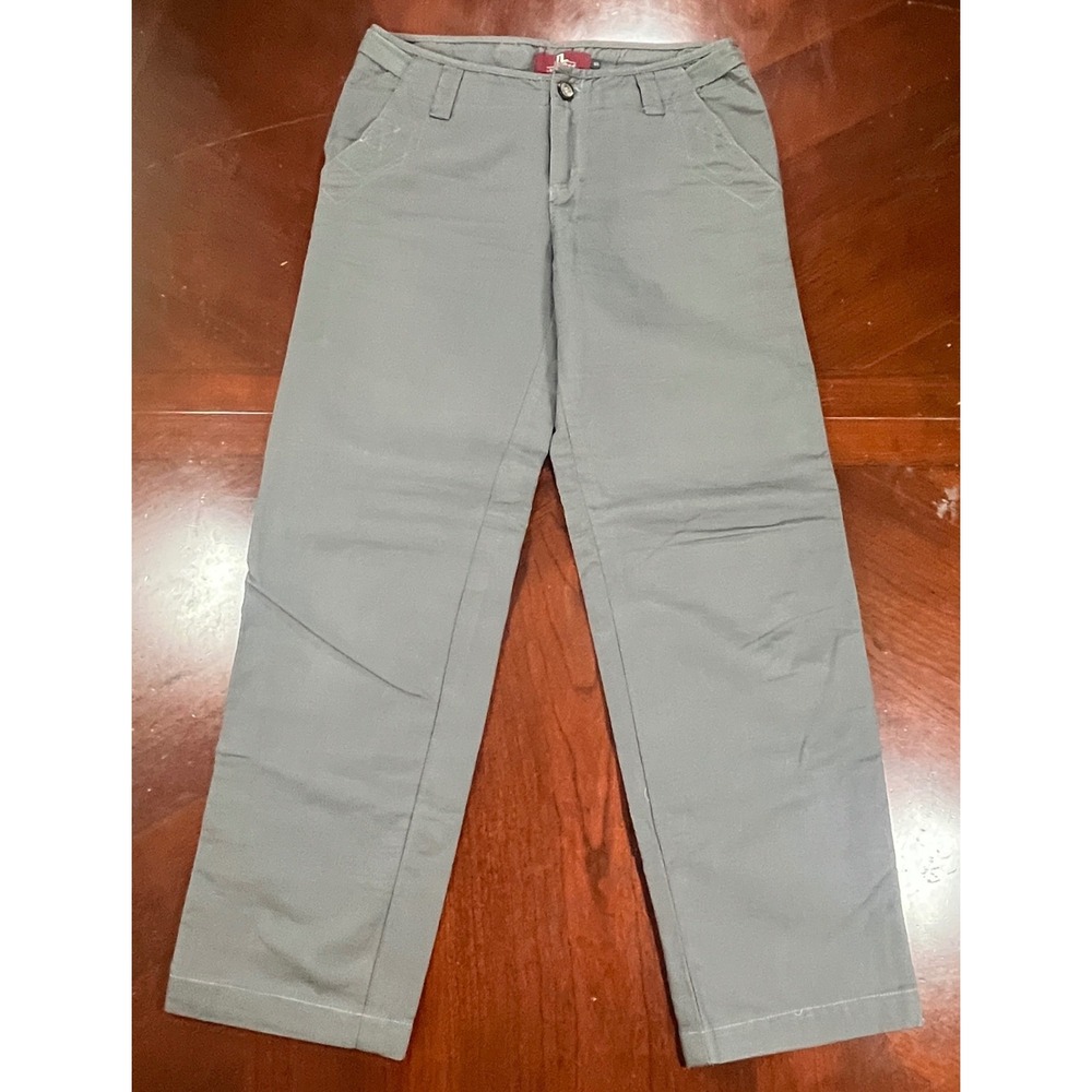 New Look Mens Grey Utility Straight Leg Pants Medium Workwear Trousers EUC